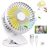 MINI USB STOLNÝ VENTILÁTOR S BATÉRIOU, 3 RYCHL., BIELY MINI USB STOLNÝ VENTILÁTOR S BATÉRIOU, 3 RYCHL., BIELY