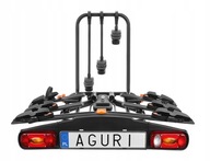 Háčikový nosič Aguri ACTIVE BIKE 4 čierny Háčikový nosič Aguri ACTIVE BIKE 4 čierny