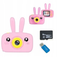 Digitálny fotoaparát pre deti Full HD Video + karta HRY