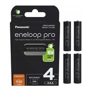 Batérie Panasonic AAA Eneloop PRO 4 ks. Batérie Panasonic AAA Eneloop PRO 4 ks.