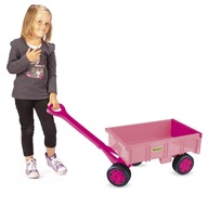 Ružový prívesný vozík Wader