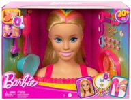 Stylingová hlava pre blond vlasy Barbie