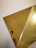 Plexi PMMA zlaté zrkadlo 3mm 50x30 plexi LASER!! Plexi PMMA zlaté zrkadlo 3mm 50x30 plexi LASER!!