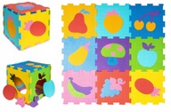 Smily Play Foam Mat Puzzle Fruits 9 ks.