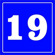 Nie 96 Číslica 19 - VÝSTRAŽNÁ TABUĽKA Nie 96 Číslica 19 - VÝSTRAŽNÁ TABUĽKA