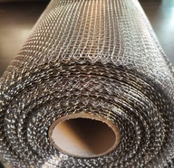 Tkaná sieťka z nehrdzavejúcej ocele 1000x4x0,60mm sieťka 4x4mm Tkaná sieťka z nehrdzavejúcej ocele 1000x4x0,60mm sieťka 4x4mm