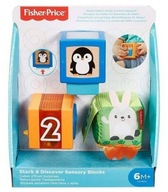 Fisher Sensory Blocks Colorful Animals GJW13 Fisher Sensory Blocks Colorful Animals GJW13
