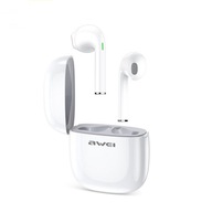 Slúchadlá AWEI Bluetooth 5.0 T28 TWS + dokovacia stanica biela/biela Slúchadlá AWEI Bluetooth 5.0 T28 TWS + dokovacia stanica biela/biela