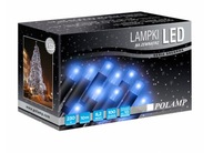 LED osvetlenie vianočného stromčeka modré vonkajšie 10 m LED osvetlenie vianočného stromčeka modré vonkajšie 10 m