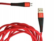 Kvalitný opletený USB kábel pre podložky PS4