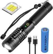 VÝKONNÁ TAKTICKÁ LED POWERBANK USB ZOOM LIGHT VÝKONNÁ TAKTICKÁ LED POWERBANK USB ZOOM LIGHT