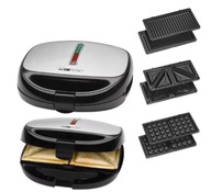 3v1 Hriankovač TOASTOVAČ Vaflovač SENDVIČOVÝ GRIL SENDVIČOVÝ HRANÍK PANINI 800W 3v1 Hriankovač TOASTOVAČ Vaflovač SENDVIČOVÝ GRIL SENDVIČOVÝ HRANÍK PANINI 800W