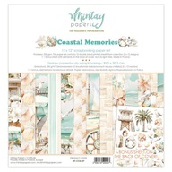 Sada papierov scrapbooking 30,5 x 30,5 cm - Mintay - pobrežné spomienky