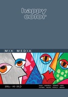 HAPPY COLOR BLOCK MIX MEDIA A3