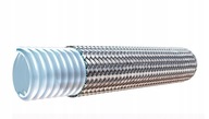 Teflónová hadica s oceľovým opletom, vlnitá, 12 mm Teflónová hadica s oceľovým opletom, vlnitá, 12 mm