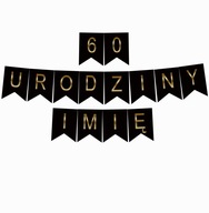 NÁVOD NA BANNER ČIERNE ZLATÉ 60. NARODENINY S MENOM GIRLAND NA ŠESŤESŤdesiat NÁVOD NA BANNER ČIERNE ZLATÉ 60. NARODENINY S MENOM GIRLAND NA ŠESŤESŤdesiat