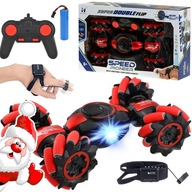 AUTO DIAĽKOVÉ OVLÁDANIE GESTMI RUKY + DIAĽKOVÉ OVLÁDANIE 4x4 RC AUTO BATÉRIA LED AUTO DIAĽKOVÉ OVLÁDANIE GESTMI RUKY + DIAĽKOVÉ OVLÁDANIE 4x4 RC AUTO BATÉRIA LED