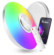 LED stropná lampa RGB Plafond Bluetooth reproduktor 60W Diaľkové ovládanie + CCT aplikácia LED stropná lampa RGB Plafond Bluetooth reproduktor 60W Diaľkové ovládanie + CCT aplikácia