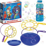 Mega sada mydlových bublín - tekutý podnos na labky/labky Paw Patrol 450 ml Mega sada mydlových bublín - tekutý podnos na labky/labky Paw Patrol 450 ml