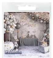 Elegantná zlatá a strieborná glamour girlanda XXL G25 Elegantná zlatá a strieborná glamour girlanda XXL G25