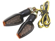 DYMOVÉ LED SMEROVKY SO SCHVÁLENÍM PRE MOTOCYKLU ŠTVORKOĽKOLKU 2 kusy DYMOVÉ LED SMEROVKY SO SCHVÁLENÍM PRE MOTOCYKLU ŠTVORKOĽKOLKU 2 kusy