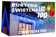 SVETELNÉ ZÁCLONY ICILS LAMPY 100 LED MODRÁ