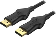 Kábel Unitek DisplayPort 1.4 8K @ 60Hz C1624BK-5M
