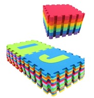 PENOVÁ MATKA PÍSMENÁ PUZZLE + JEDNOFAREBNÉ 36 ks PENOVÁ MATKA PÍSMENÁ PUZZLE + JEDNOFAREBNÉ 36 ks