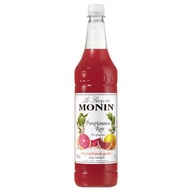Monin Pink Grapefruit barmanský sirup 1 liter PET Monin Pink Grapefruit barmanský sirup 1 liter PET
