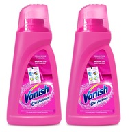 VANISH Oxi Action Pink Tekutý odstraňovač škvŕn 2x1L VANISH Oxi Action Pink Tekutý odstraňovač škvŕn 2x1L