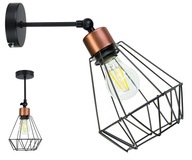 LAMP NÁSTENNÁ LAMPA nastaviteľné podkrovie DIAMANTOVÝ drôt LAMP NÁSTENNÁ LAMPA nastaviteľné podkrovie DIAMANTOVÝ drôt