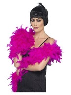 BOA PEROR ŠÁL FUCHSIA RETRO 180 cm BAL KARNEVAL BOA PEROR ŠÁL FUCHSIA RETRO 180 cm BAL KARNEVAL