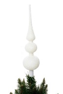 White Christmas Tree Tip Dekorácia na vianočný stromček
