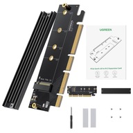 Adaptér UGREEN CM465 PCIe 4.0 x16 M.2 NVMe M-Key
