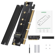 Adaptér UGREEN CM465 PCIe 4.0 x16 M.2 NVMe M-Key Adaptér UGREEN CM465 PCIe 4.0 x16 M.2 NVMe M-Key