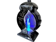 ZNICZ DCÉRA DCERE OB ČIERNY MRAMOR + LED POSTAVIČKA ZNICZ DCÉRA DCERE OB ČIERNY MRAMOR + LED POSTAVIČKA