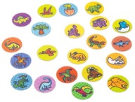 Nálepky MelissaandDoug 300 ks. Dinosaur Set Pečiatka doplnok Nálepky MelissaandDoug 300 ks. Dinosaur Set Pečiatka doplnok