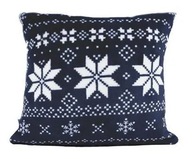 NORDICO vianočný vankúš 40x40 wz05, námornícka modrá