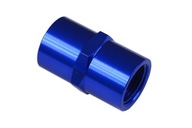 1/8 NPT vsuvkový konektor samica-samica adaptéra Modrý. 1/8 NPT vsuvkový konektor samica-samica adaptéra Modrý.