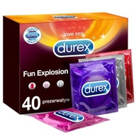 Durex FUN sada kondómov na výbuch MIX 40KS