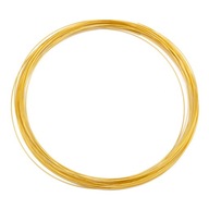 Pamäťový oceľový drôt 0,6x115mm 20 rebier Pamäťový oceľový drôt 0,6x115mm 20 rebier