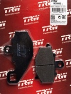TRW ZADNÉ BRZDOVÉ DESTIČKY KAWASAKI ZX-6R 600 Ninja 07-13 TRW ZADNÉ BRZDOVÉ DESTIČKY KAWASAKI ZX-6R 600 Ninja 07-13