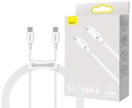 BASEUS USB-C TYP-C KÁBEL 100W PD RÝCHLE NABÍJANIE 5A BASEUS USB-C TYP-C KÁBEL 100W PD RÝCHLE NABÍJANIE 5A