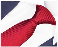 SLIM FIT Úzka 6 cm sleďová pánska kravata k obleku Červená JACQUARD rw34 SLIM FIT Úzka 6 cm sleďová pánska kravata k obleku Červená JACQUARD rw34