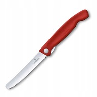 Pikutek zatvárací nôž Victorinox Red, zúbkovaný Pikutek zatvárací nôž Victorinox Red, zúbkovaný
