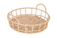 Boho podnos s rúčkami 30 cm Boho podnos s rúčkami 30 cm