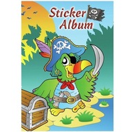 Nálepkový album A5 "PIRATE PARROT" Z-DESIGN 57799 AVERY ZWECKFO Nálepkový album A5 "PIRATE PARROT" Z-DESIGN 57799 AVERY ZWECKFO