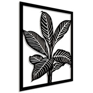 Openwork picture Nástenná dekorácia Panel Leaves 3D Openwork picture Nástenná dekorácia Panel Leaves 3D