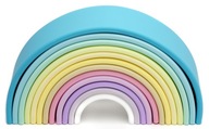 DENA Silicone Big Rainbow Pastel 12 položiek