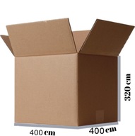 BOX Chlopňový kartón 400x400x320 mm - 10 ks. BOX Chlopňový kartón 400x400x320 mm - 10 ks.
